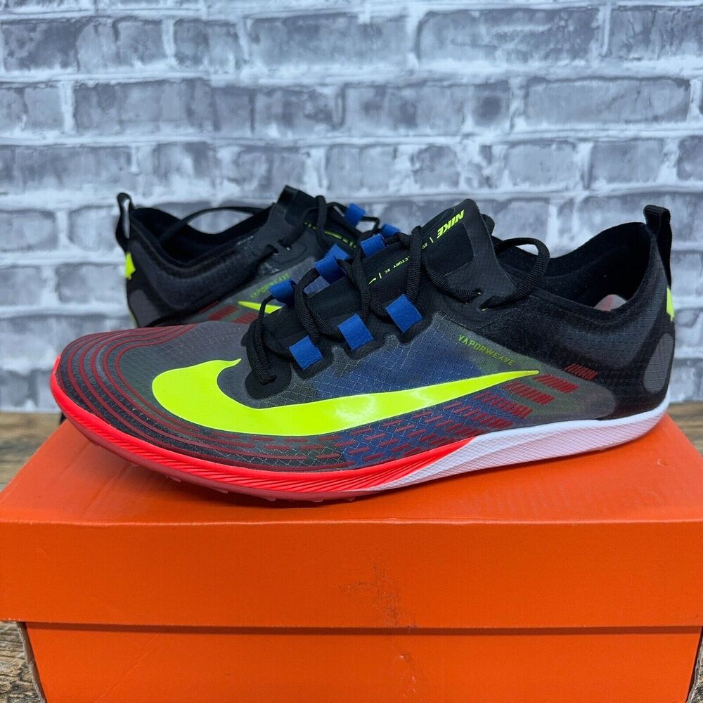 Nike Athletic Shoes Black and Neon Yellow